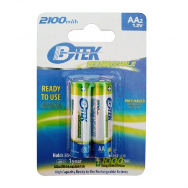 BATERIA RECARGABLE B TEK AA